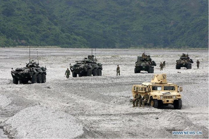 Quân đội Mỹ-Philippines tổ chức diễn tập đổ bộ liên hợp (ảnh tư liệu)